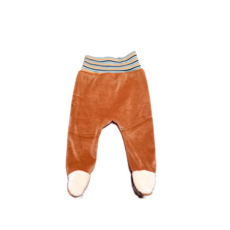 GAJI / Súprava krabička zimná zamat - škoricová