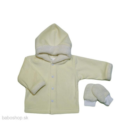 GAJI / Súprava krabička zimná zamat - žltá