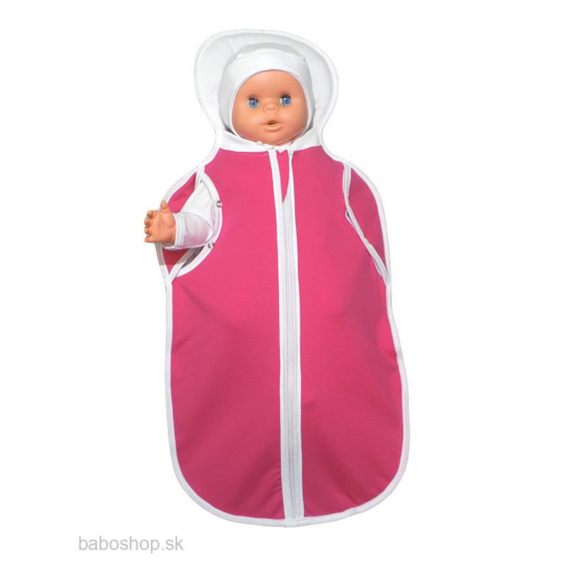 GAJI / Ulitka s otvormi pre rúčky - cyklamenová