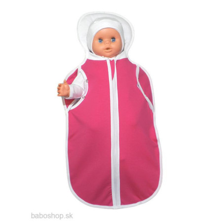 GAJI / Ulitka s otvormi pre rúčky - cyklamenová