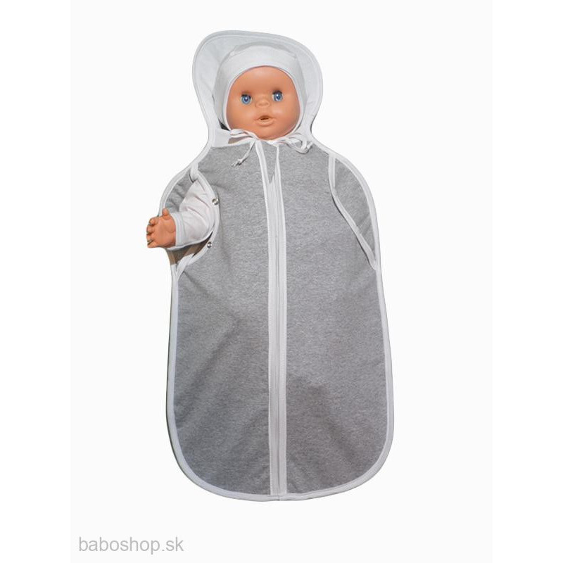 GAJI / Ulitka s otvormi pre rúčky - sivá