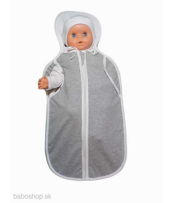 GAJI / Ulitka s otvormi pre rúčky - sivá