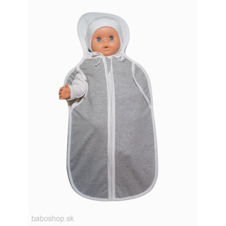 GAJI / Ulitka s otvormi pre rúčky - sivá