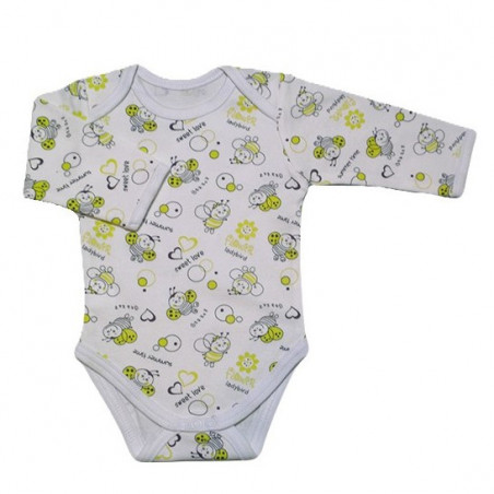 GAJI / Body dlhý rukáv obojlíc - vzor2