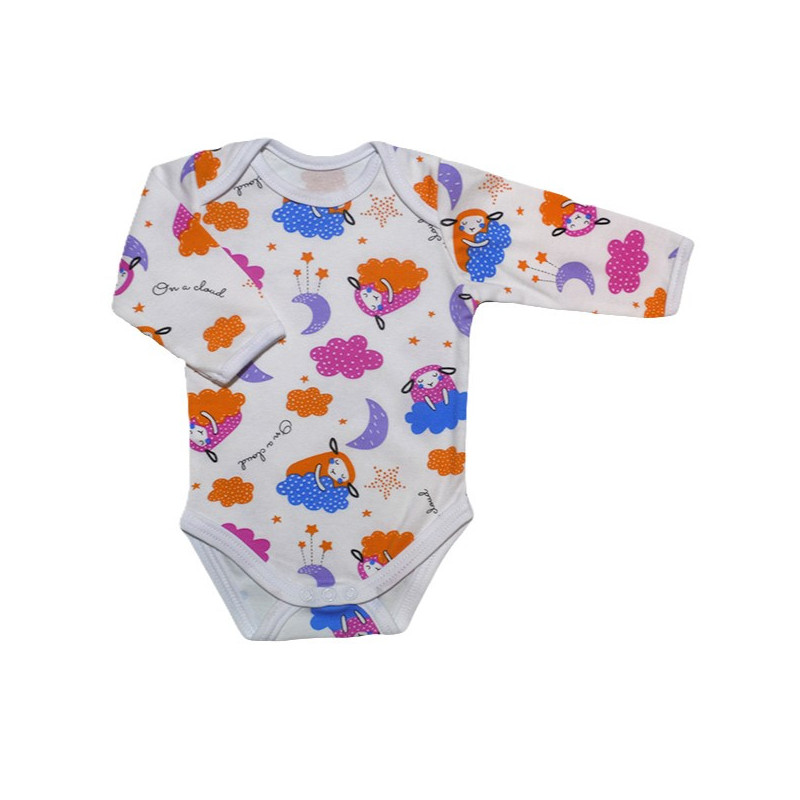 GAJI / Body dlhý rukáv obojlíc - vzor16