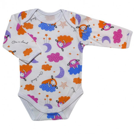 GAJI / Body dlhý rukáv obojlíc - vzor16