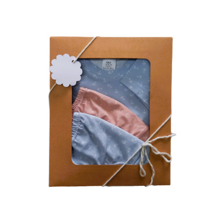 GAJI / Súprava/nočná košeľa + 2x nohavičky - vzor5