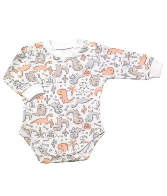 GAJI / Body dlhý rukáv bočné zapínanie obojlíc - vzor4