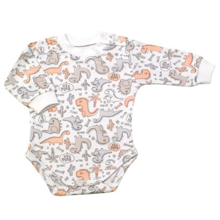 GAJI / Body dlhý rukáv bočné zapínanie obojlíc - vzor4