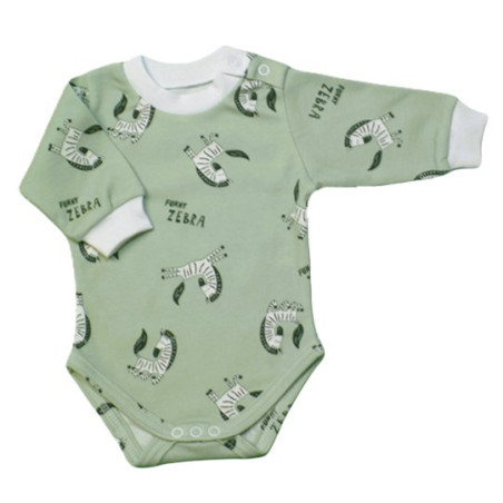 GAJI / Body dlhý rukáv bočné zapínanie obojlíc - vzor5