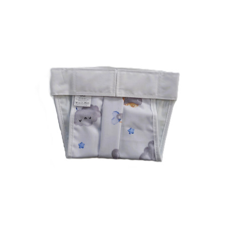 GAJI / Ortopedické nohavičky na suchý zips lemované - farebné