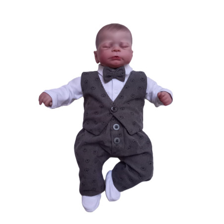 GAJI / Oblek/súprava elegán II - sivá