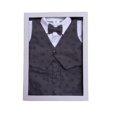 GAJI / Oblek/súprava elegán II - sivá