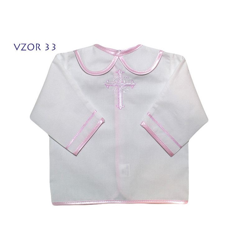 GAJI / Košieľka na krst - vzor33