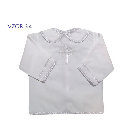 GAJI / Košieľka do krstu - vzor34