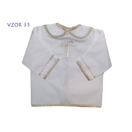 GAJI / Košieľka do krstu - vzor35