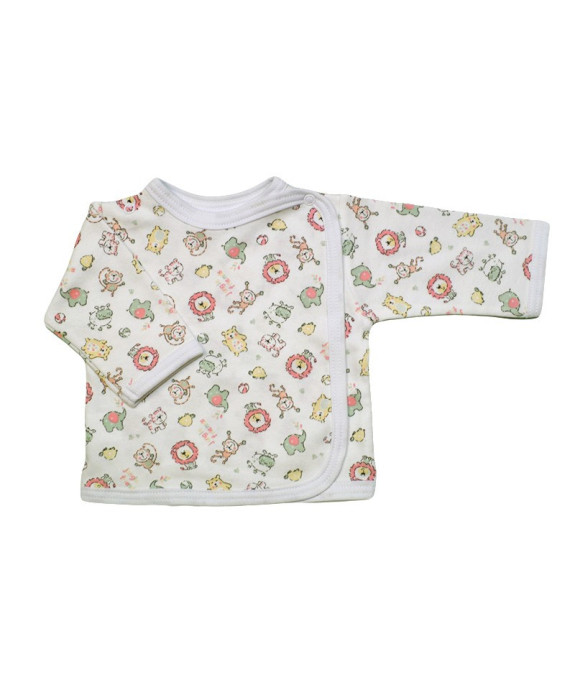 GAJI / Košieľka kojenecká prekladaná - vzor15