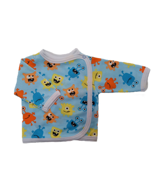 GAJI / Košieľka kojenecká prekladaná - vzor14