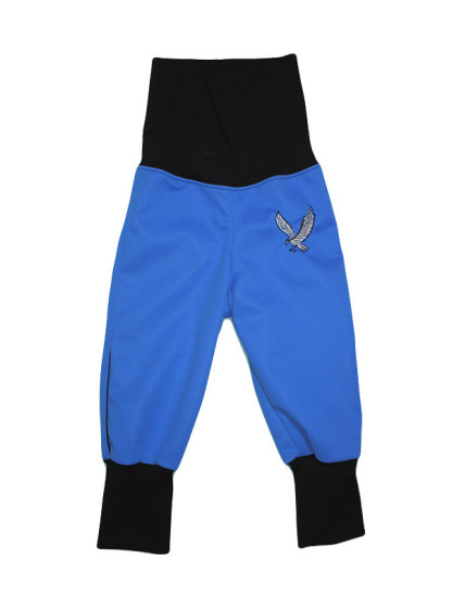 GAJI / Nohavice softshell s flisom - sv.modrá