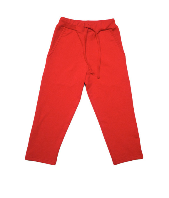 GAJI / Tepláky s vreckom - červená