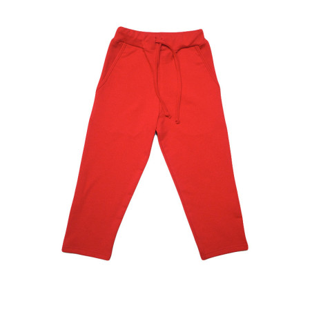 GAJI / Tepláky s vreckom - červená