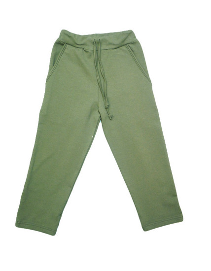 GAJI / Tepláky s vreckom - zelená