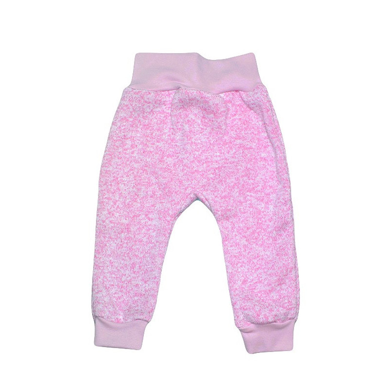 GAJI / Tepláky úplet - ružová