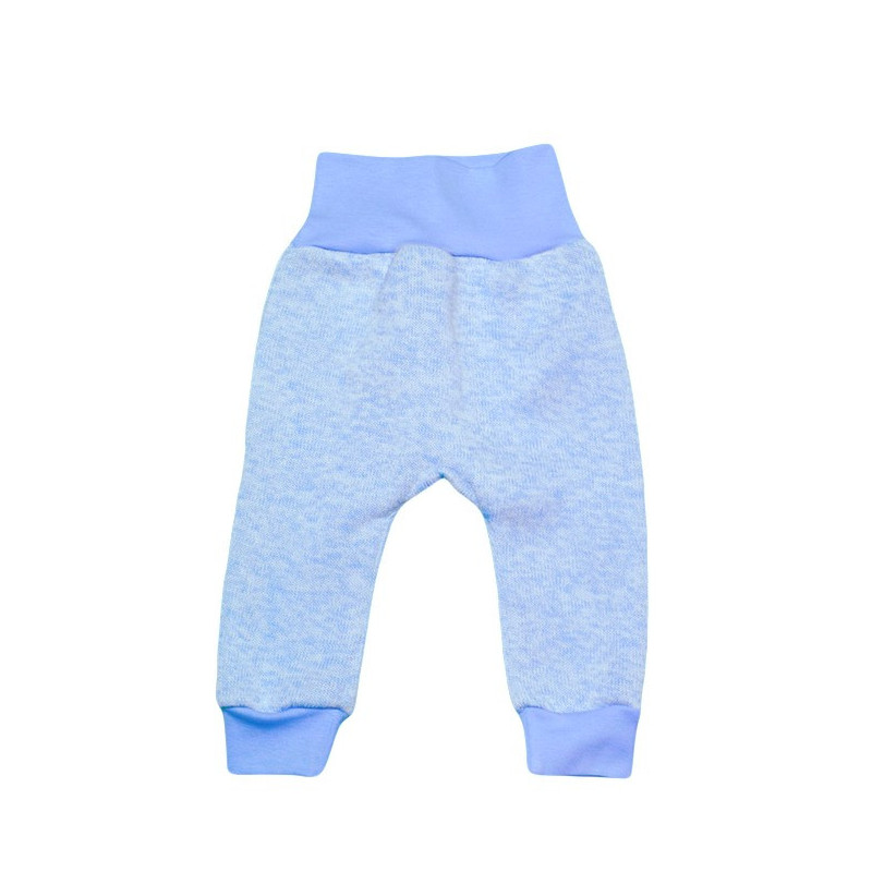 GAJI / Tepláky úplet - modrá