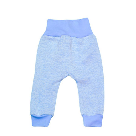 GAJI / Tepláky úplet - modrá