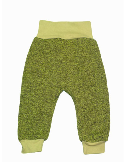 GAJI / Tepláky úplet - zelená