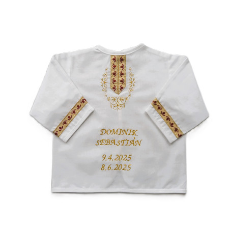 GAJI / Košieľka do krstu - vzor24