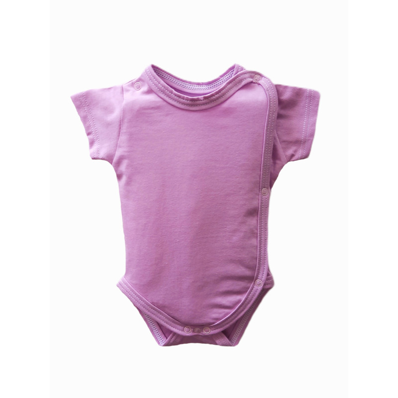 GAJI / Body krátky rukáv otvorené - fialová