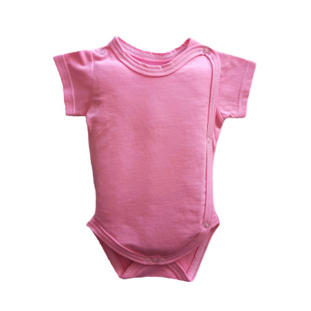 GAJI / Body krátky rukáv otvorené - ružová