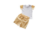 GAJI / Súprava dievčenská letná - žltá
