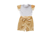 GAJI / Súprava dievčenská letná - žltá