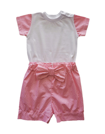 GAJI / Súprava dievčenská letná - ružová