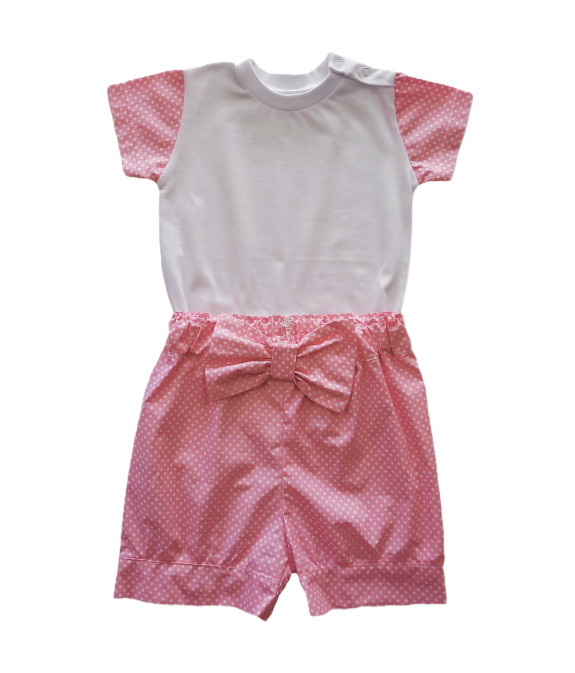 GAJI / Súprava dievčenská letná - ružová
