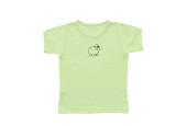 GAJI / Tričko s výšivkou obojlíc - zelená