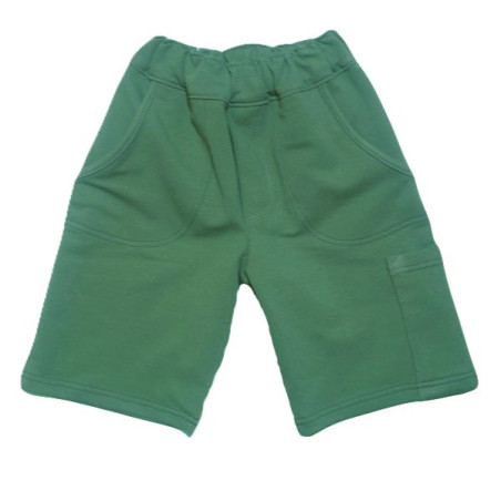 GAJI / Bermudy s vreckami - zelená