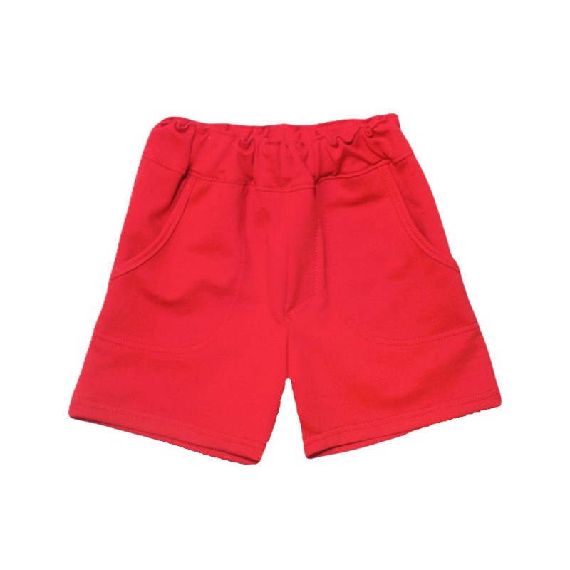 GAJI / Kraťasy s vreckami - červená