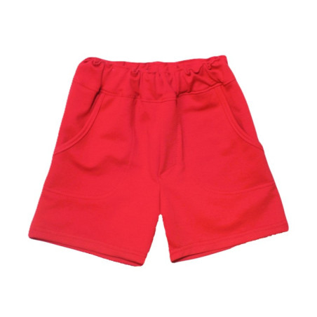 GAJI / Kraťasy s vreckami - červená