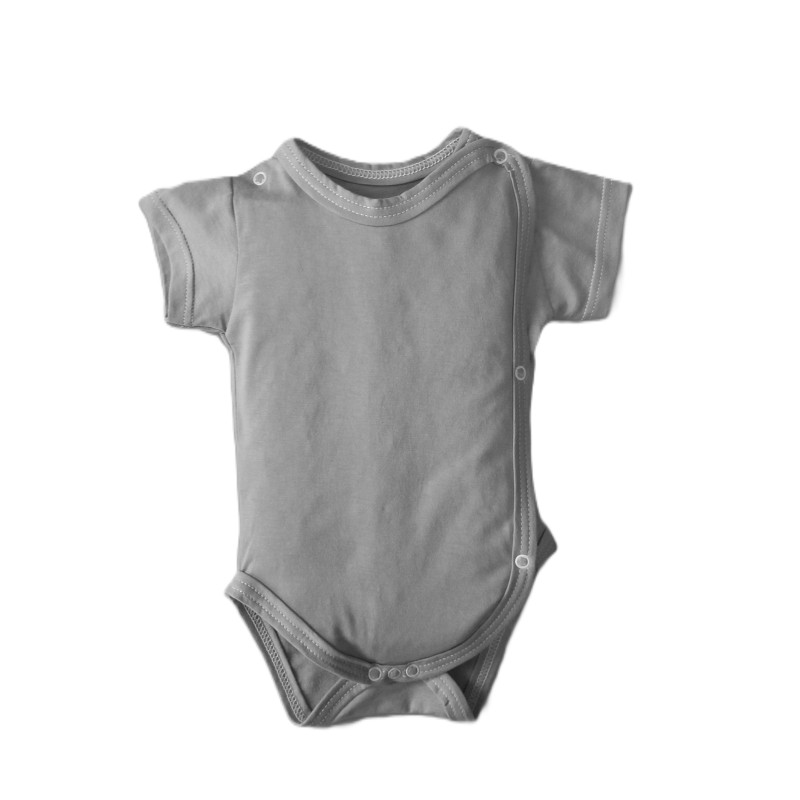 GAJI / Body krátky rukáv otvorené - sivá