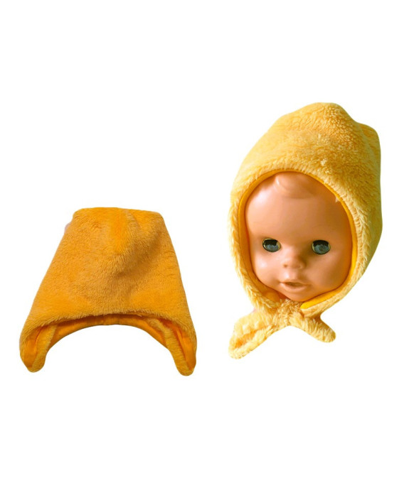 Čiapka teplá wellsoft - oranžová /v.74/