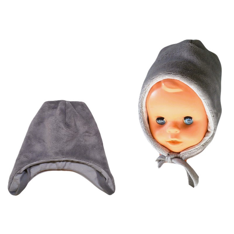 Čiapka teplá wellsoft - sv. sivá /v.74/