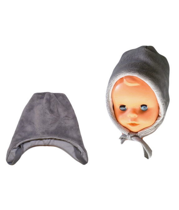 Čiapka teplá wellsoft - sv. sivá /v.74/