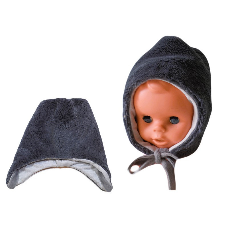 Čiapka teplá wellsoft - tm. sivá /v.74/