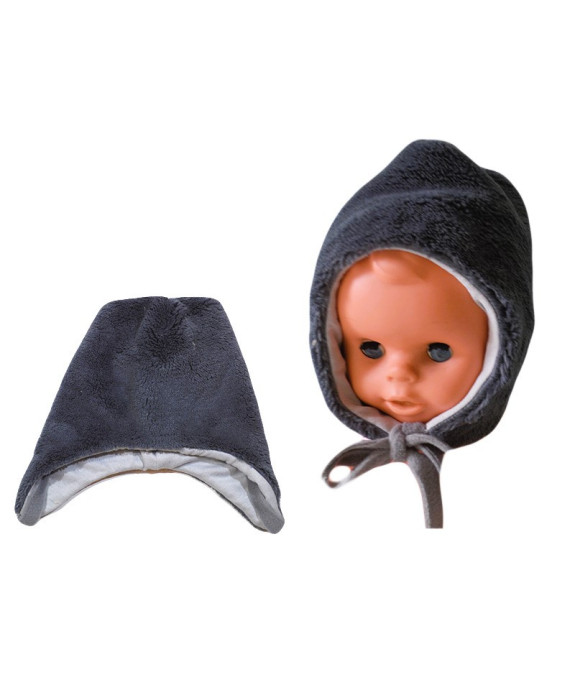 Čiapka teplá wellsoft - tm. sivá /v.62,74/