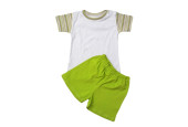 Súprava tričko + kraťasy kombinované /v.92/ - zelená