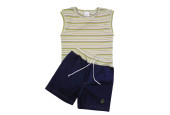 Súprava tričko + kraťasy /v.98/ - zelená