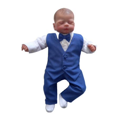 GAJI / Oblek/súprava fešák II - modrá